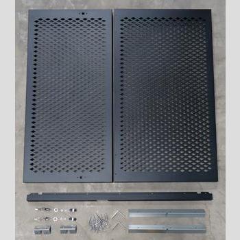 VANDAL PANEL KIT TAC-48 BLK COATED DIAMOND