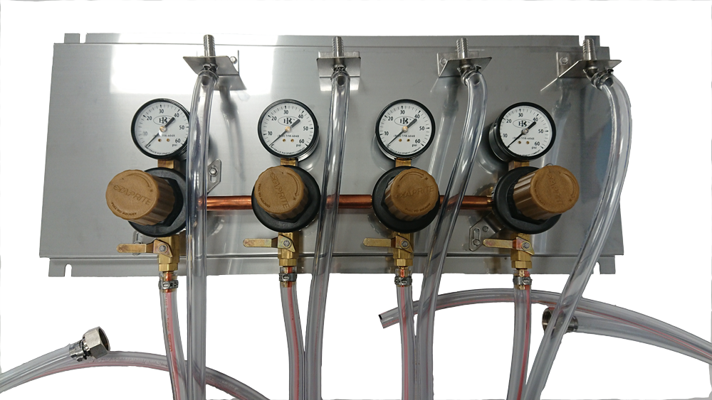 4 Product Panel Stainless  W/ Leads Taprite Regs