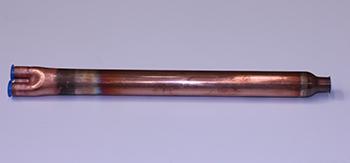 ACCUMULATOR, 1.125 OD X 13 3/4 1 1/8" OD COPPER TUBE