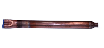 ACCUMULATOR, 1.125 OD X 13 3/4 1 1/8" OD COPPER TUBE
