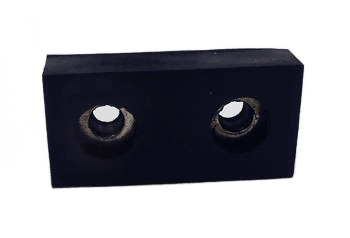 BUMPER, #1409 RS1409W 2 X 1 X 7/16