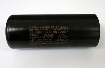 CAPACITOR, START 85PS330D12 ALTERNATE 85PS330C50