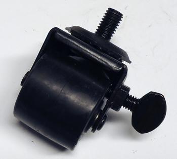 CASTOR 2" W/BRAKE 1/2-13X3/4 STEM, HXE 629R