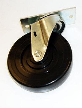 CASTOR 4" SWIVEL W/O BRAKE 2F 2313-97 SMALL TOP PLATE TDD
