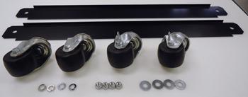 CASTOR KIT 2-1/2" FRAME TAC-48 SILVER