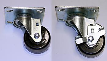 CASTOR KIT 3 1/4" SET/4 PLATFORM - 956107/956108