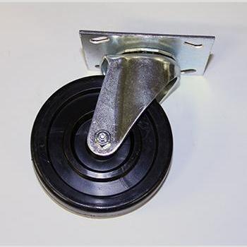CASTOR KIT 5" SWIVEL ONE ONLY W/O BRAKE