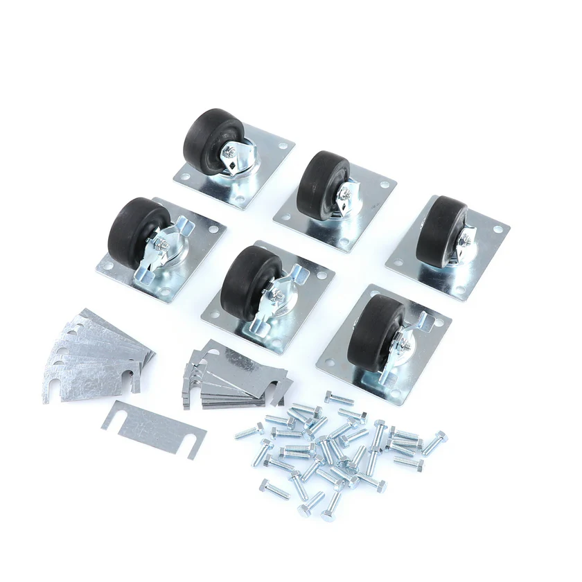 CASTOR KIT SET OF 6-3"
