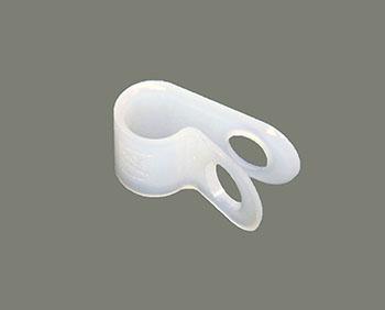 CLAMP, CABLE 1/4" NATURAL NYLON #22CC37DO250