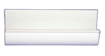 CLIP, TRUETRAC RETAINER 1-1/2" #2777, WHITE