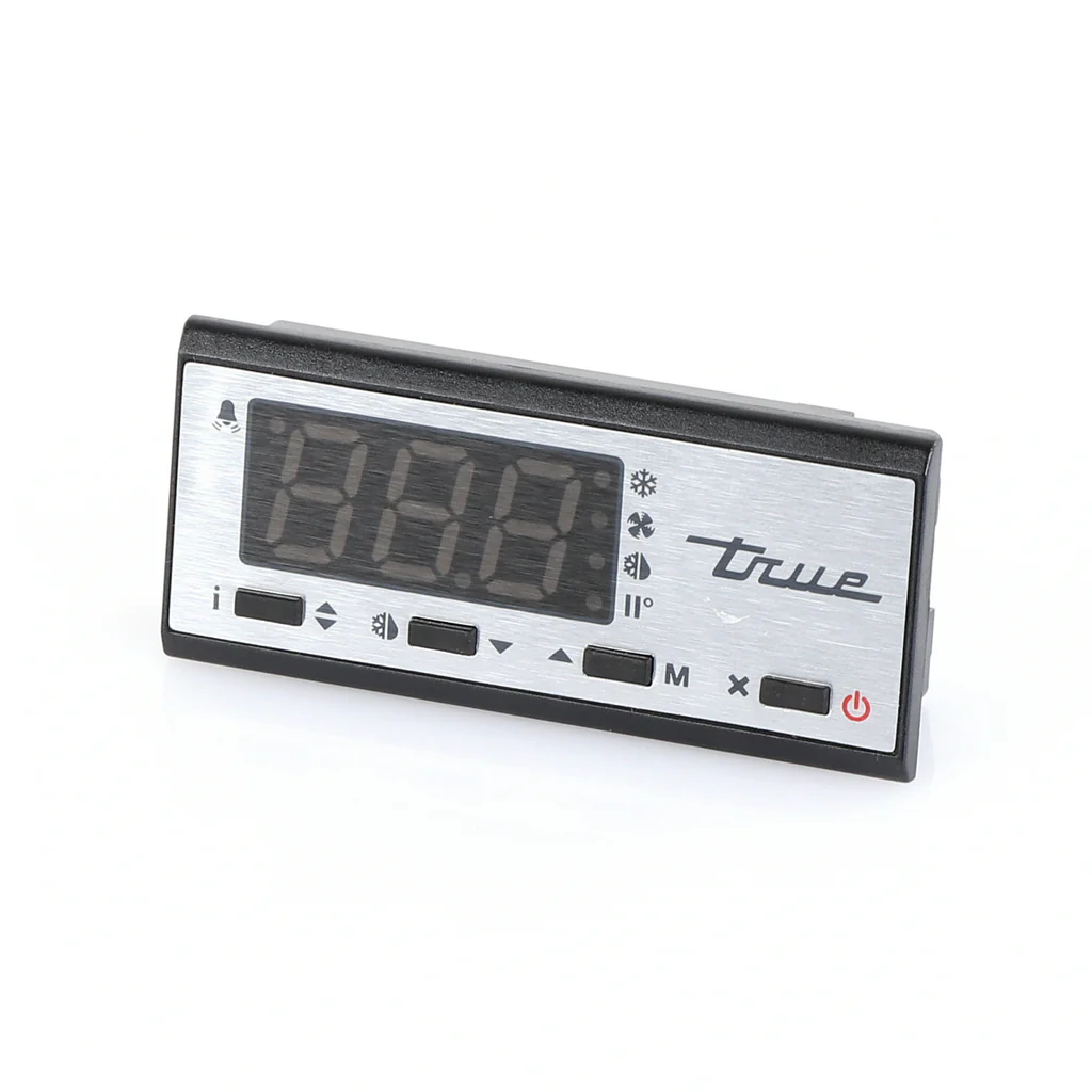 CONTROL DISPLAY, LAE DU-5S-2TM BLUE LED/SS BRUSHED