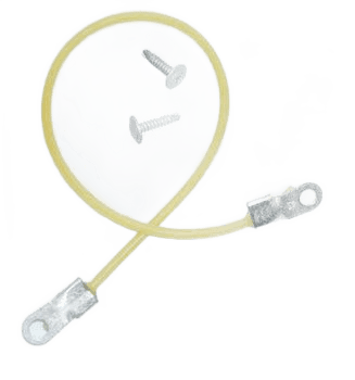 CORD, LATEX 14" (3/32"DIA) W/2 TERM. RINGS, TSID-48-2