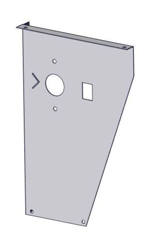 COVER, CONTROL GDM-07-HC WHT