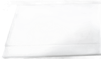 CUT BOARD 3/4 X 11-3/4 X 36 CRUMB CATCHER...NOTCHED WHT