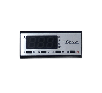 DISPLAY, LCD-5S-2TM BLUE LED SS BRUSH