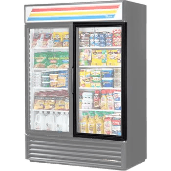 DOOR ASM GDM-49 RH W/REC HD BLK W/LOCK 26 3/4"W X 54 1/4"L