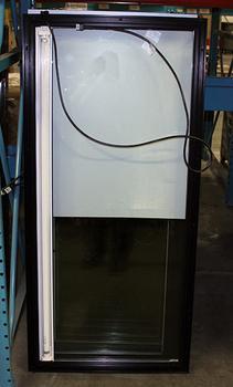 DOOR ASM GDM-72 LH BLK IDL 115V 76"cord 25 5/8" X 54 1/4"