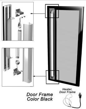 DOOR ASM T-49FG RH BLK IDL 220V