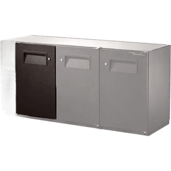 DOOR ASM TBB-24-GAL-72 LH BLK REC HNDL 21 1/2"W X 31 7/16"L