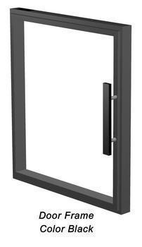 DOOR ASM TBB-3G/4G LH BLK 22 1/2"W X 31 3/4"L