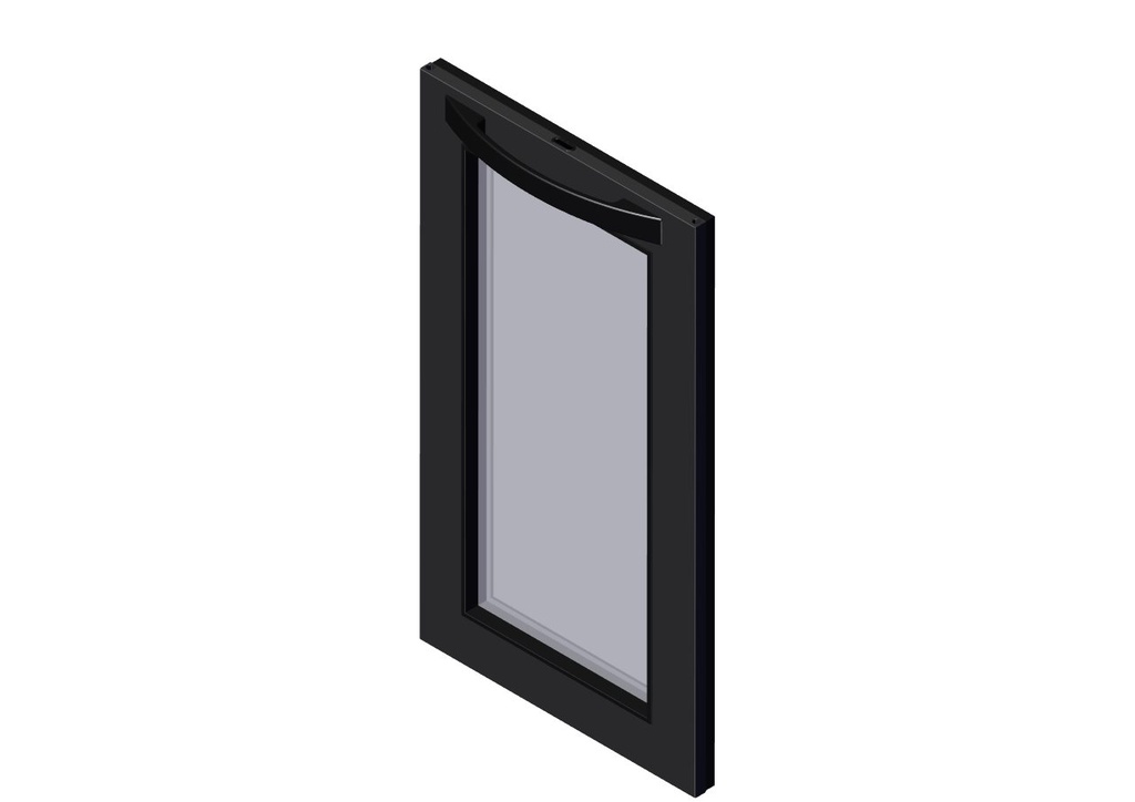 DOOR ASM TBR/TDR GLASS BLK