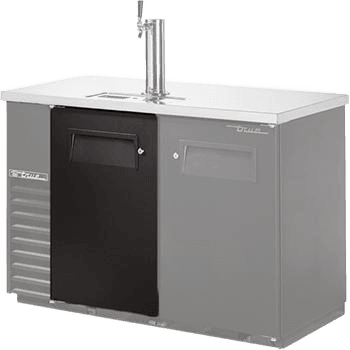 DOOR ASM TDB-24-48 LH BLK LOCK REC. HNDL 19 5/16"W X31 7/16"L