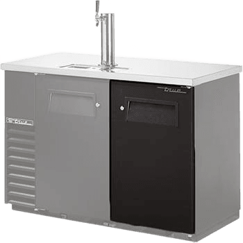 DOOR ASM TDB-24-48 RH BLK LOCK REC. HNDL 19 5/16"W X31 7/16"L