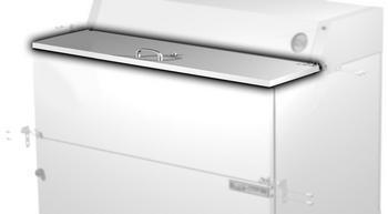 DOOR ASM TMC-49S TOP STAINLESS LINER