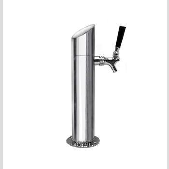 DRAFT TOWER-BEER 3" COLUMN 1-FAU SS CHRM-HNDL 153-ANG W/O
