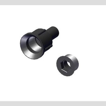 DRAIN NOZZLE KIT STR BLK