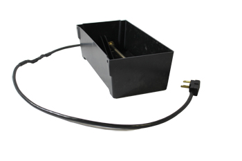 DRAIN PAN, HEATED 400W 140V w/120", 18ga TRIPOLAR CORD