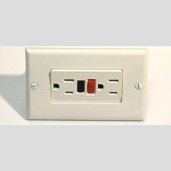 DUPLEX OUTLET #7599W GROUND FAULT "CHROMATOGRAPHY"
