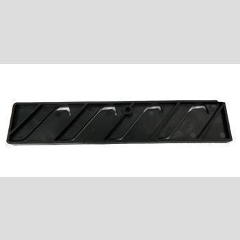 END, GRILL BLK 9 3/4" 4 LOUVERS