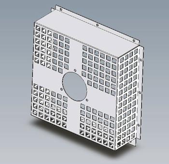 EVAP MOTOR MOUNT, TUC/TWT-60F WHT