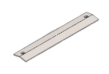 GLASS INSERT HOLDER BLK ALUM ALL SLIDE DOORS