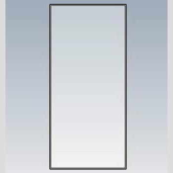 GLASS INSERT, GDM-41, G4SM-23/ GEM SIDE 20 x 49 7/8