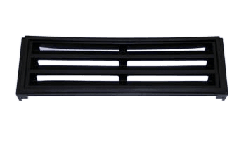 GRILL ASM GDM-10/12 RT BLK PLST