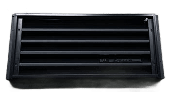 GRILL ASM GDM-23 BLK RH 26 13/16W X 11 7/8"H