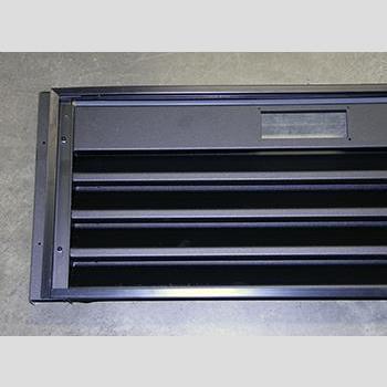 GRILL ASM GDM-35 BLK ELSTAT