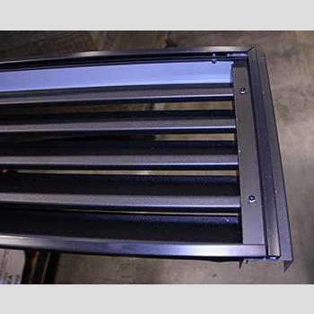 GRILL ASM GDM-72F BLK EASY REMOVE 78"W X 11 3/4"H