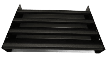 GRILL ASM TD,TM A BLK FRONT 12 7/8"W X 8 5/8"H