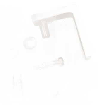 HINGE KIT GDM-08/10/12/15 TOP RH NEW - DOES NOT HAVE SHAFT