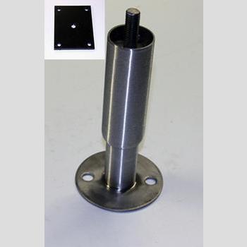 LEG KIT, 6" SEISMIC SET/6 W/ BRKTS