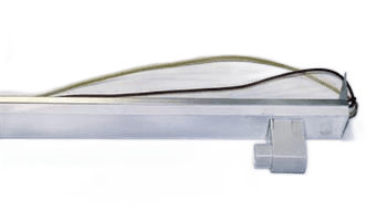 LIGHT ASM GDM/TSD 2 DR SLIDE FOR T-8 BULBS