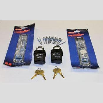 LOCK KIT, VANDAL PANEL HASP GDM-09