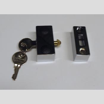 LOCK, 0100SL0000 FOR TRI'S SECURITY LOCK CROME PLATED