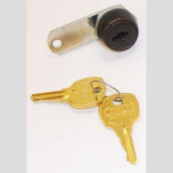 LOCK, 5 DISC TUMBLER KEY C415A BLK M40553020BY01TP 2KEY C415A