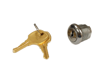 LOCK, TUMBLER, CAM, LOCK NUT 