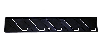 LOUVER END, BLK SLIDE DOOR