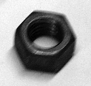 NUT, 3/8" HEX, PLAIN, GR.2